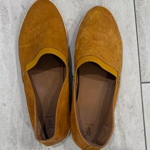 Frye Women's Tan Slip-On Loafers